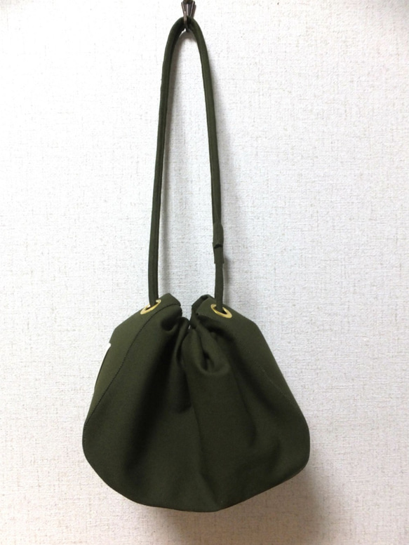 maru bag 《Olive Green》 1枚目の画像