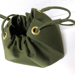 maru bag 《Olive Green》 4枚目の画像