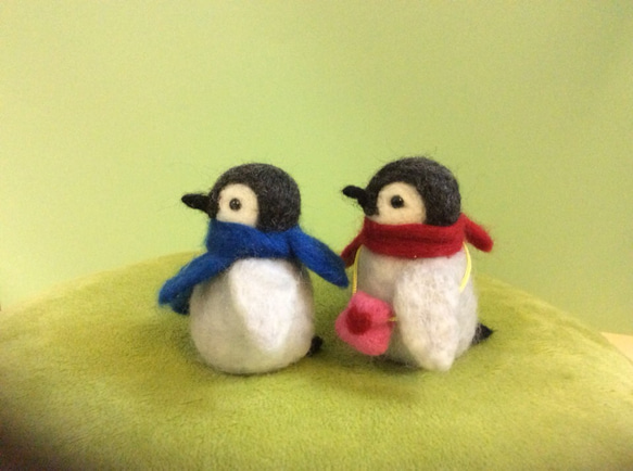 ペンギンのカップル 3枚目の画像