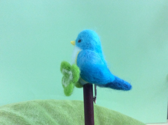 幸せの青い鳥と四つ葉のクローバー 4枚目の画像