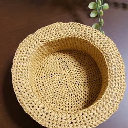 ネオブライス用　カンカン帽子28cm ライン無し 3枚目の画像