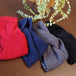 オールシーズン　17色　ターバンヘアーバンド　S・M・L 2枚目の画像