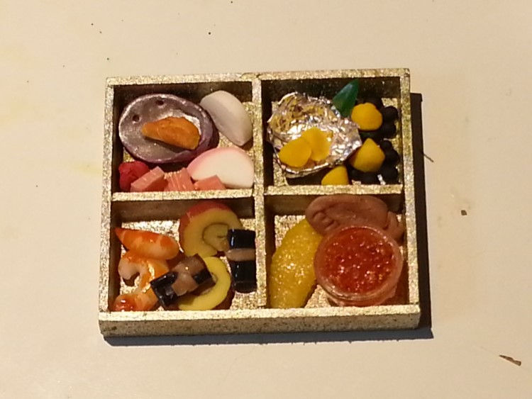 ミニチュアがっかりスカスカおせち その他置物 みどぼ（sono