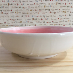 色彩陶碗-紅 第2張的照片