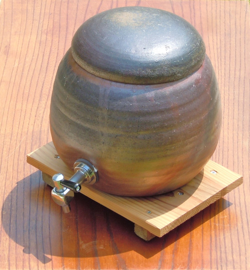 4角 登り窯 宝瓶 柘榴 急須 手びねり ザクロ ⑭備前焼