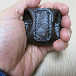 コインケース（punyupunyu　こげ茶） 2枚目の画像