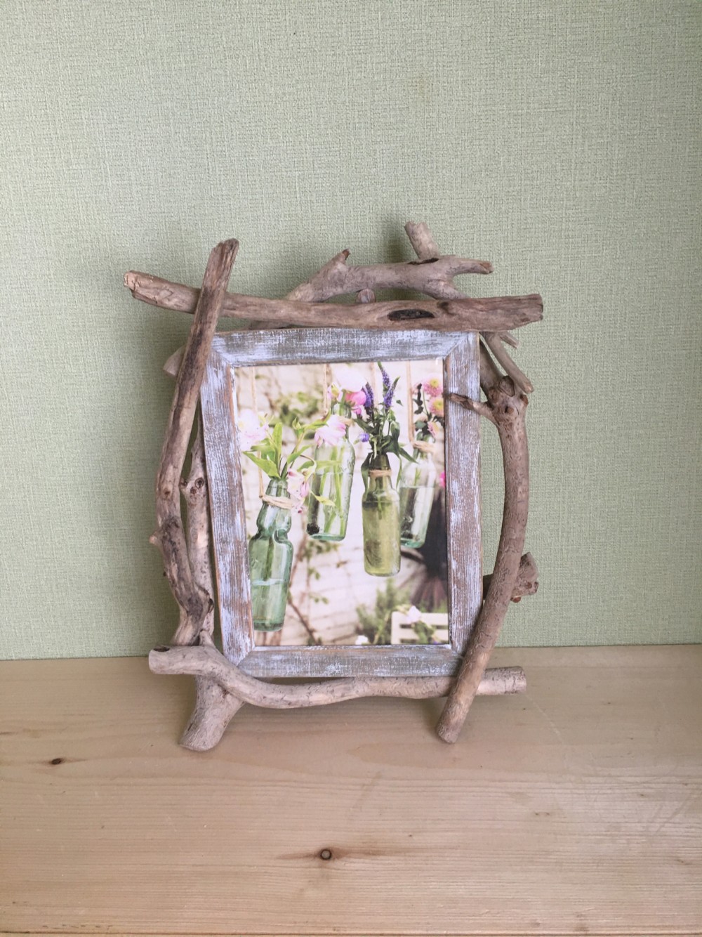 流木を使った額縁 その他インテリア雑貨 亜・北斎 通販 10585344