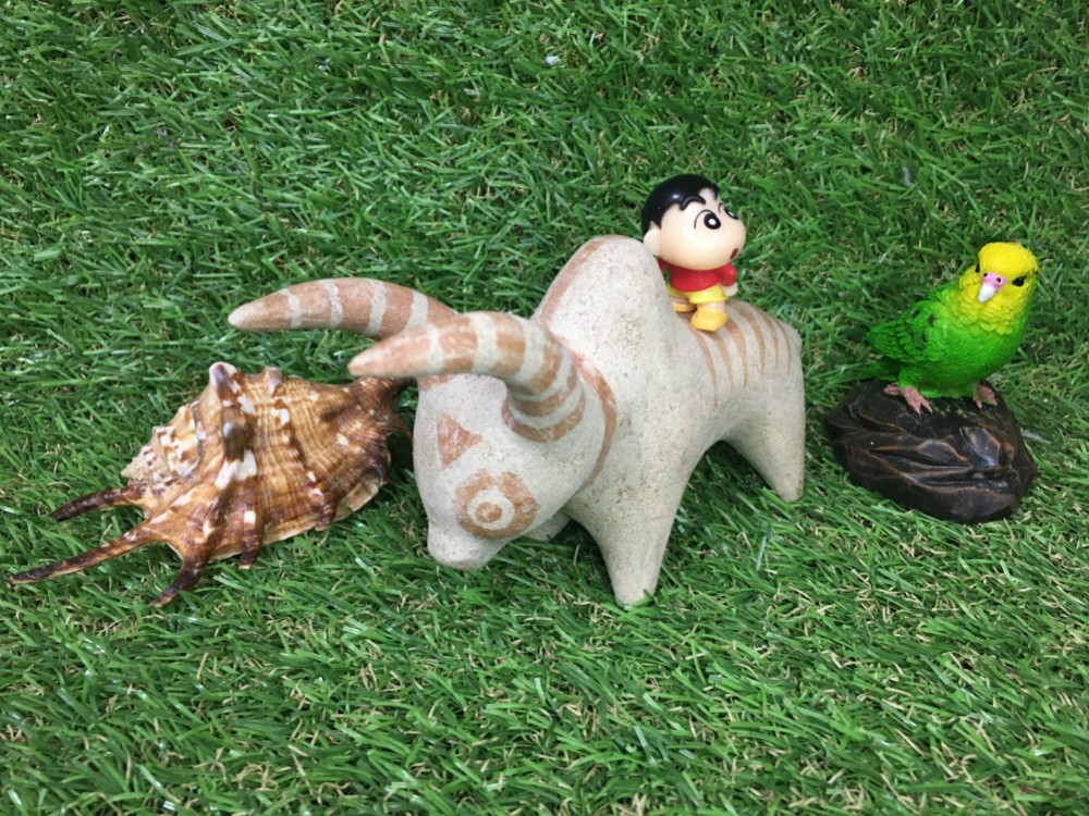 古代インダス文明　コブ牛　箱付き　S２２ー３