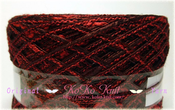 §KKK§　夏祭り～秘めた想い～１玉79～88ｇ　引き揃え糸、毛糸  オリジナル編み糸 3枚目の画像