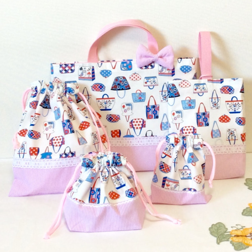 kh （美品、丁寧対応） 入園グッズ5点 ハンドメイド ☆入園・入学☆5点セット その他入園グッズ pukapuka 通販