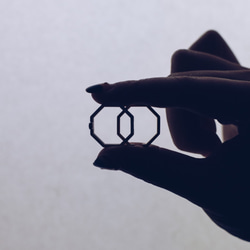 ACROPOLIS | Diamond Octagon Pair Ring Engagement Anniversary 7枚目の画像