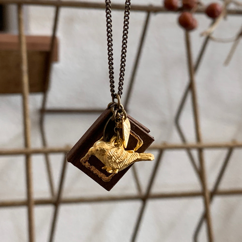 豆本】Book Pendant mini【ブックペンダントミニ】小鳥モデル