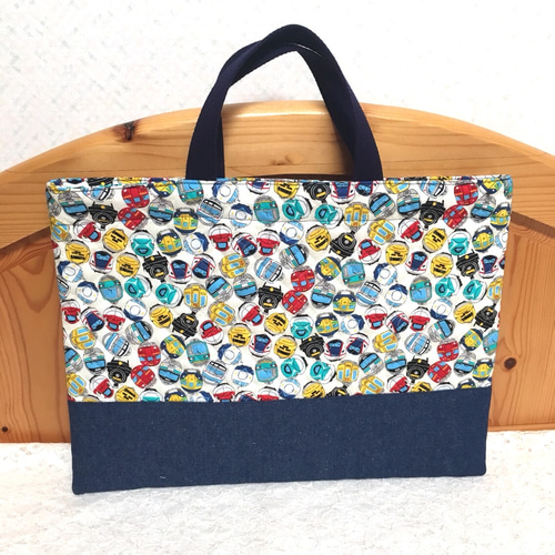 くれあさま専用⭐︎入学セット レッスンバッグ＊新幹線＊【名入れオプション有】 レッスン