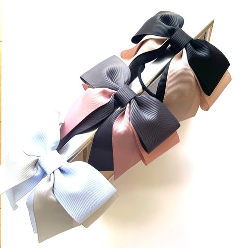 送料無料】カラーが選べる♡たらりんリボン ヘアゴム  