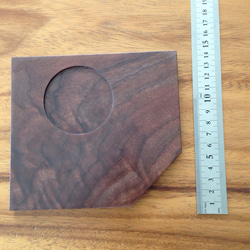 【日本製】天然木の木製コースター 3枚目の画像