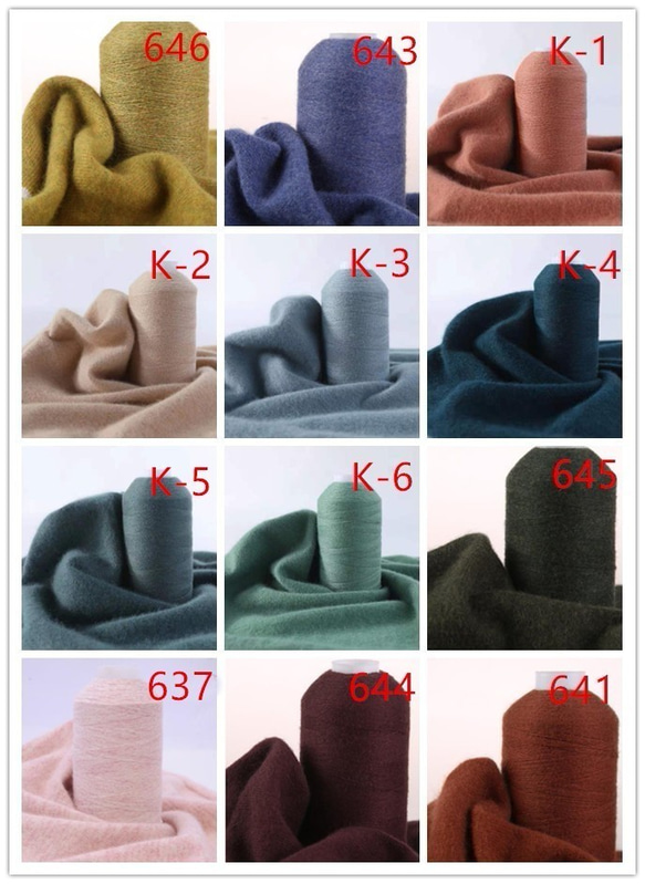 【受注製作】カシミア・セーター ニット オーダーメイド 豊富な色K7539 6枚目の画像