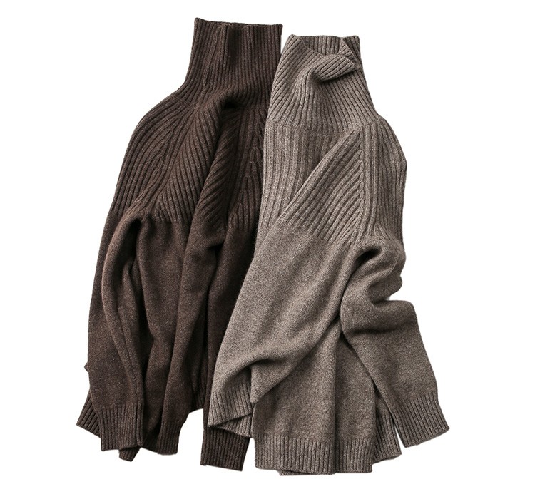 【受注製作】カシミア・セーター ニット オーダーメイド 豊富な色J-245