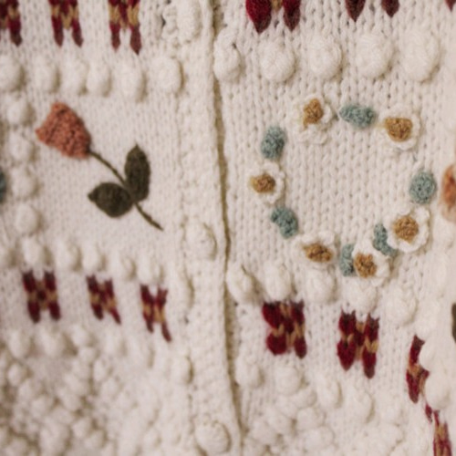 【ALPACA HOUSE】✳︎かわいい刺繍花柄モチーフデザインニット✳︎Msize Amazon | [ママゆるり] 刺繍キット 2個セット 日本語取り扱い