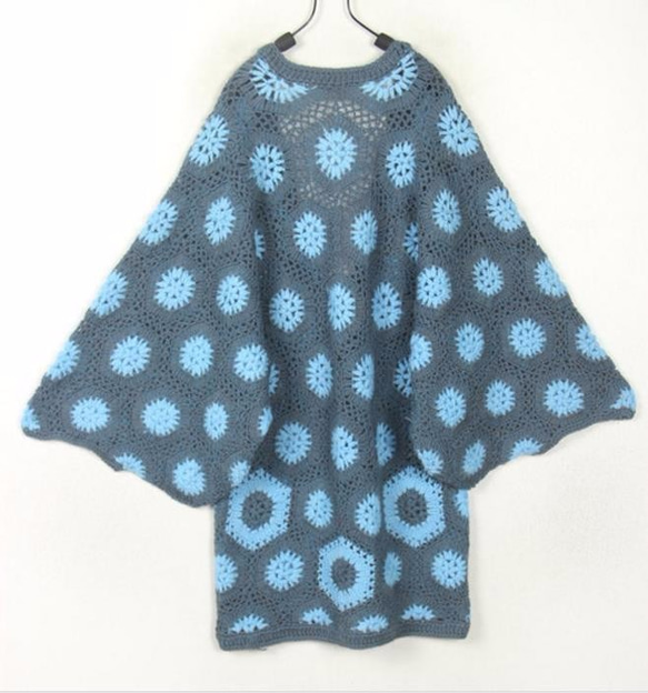 【受注製作】ウール・羽織・カーディガ・ セーター ニット HT-2788 5枚目の画像