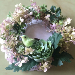 羊毛フェルト 花束白くまちゃん 『はいっ どうぞ』 羊毛フェルト 貴華