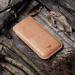 iPhone 6/6s Case With Card Pocket - Nature Tan 2枚目の画像