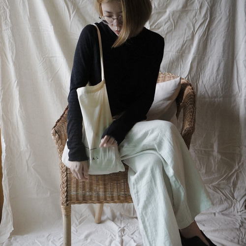 リネンパンツホワイトリネンホームズボン（白） ロングパンツ UP