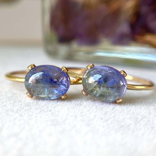 14kgfタンザナイト&バイカラータンザナイト