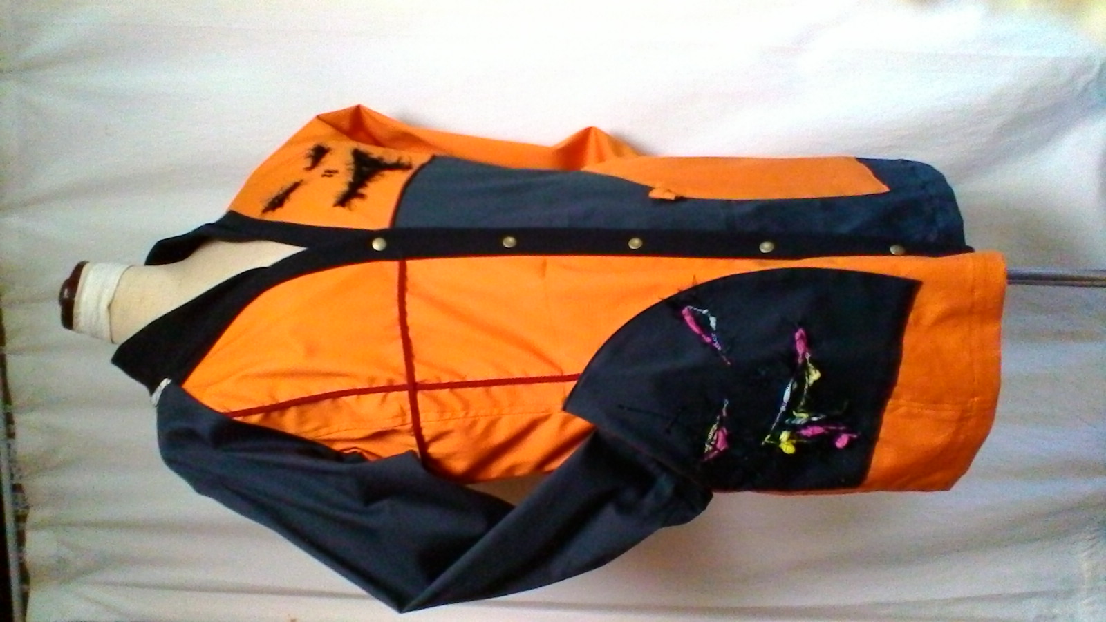 ハロウィンミシン刺繍大きめジャケット 4,100円