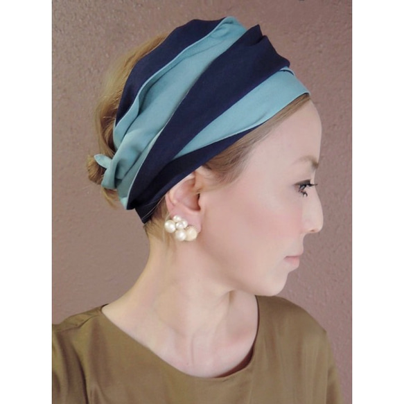 RATA ❤️《棉麻❤️裹頭巾》-尺寸可自由調整❤️ 第2張的照片