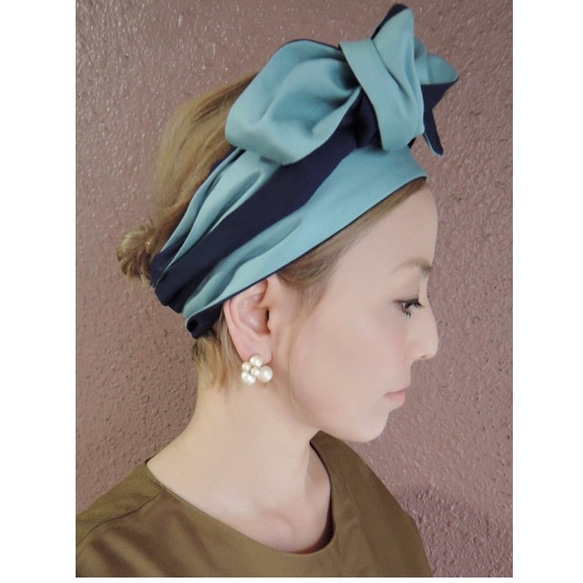 RATA ❤️《棉麻❤️裹頭巾》-尺寸可自由調整❤️ 第3張的照片