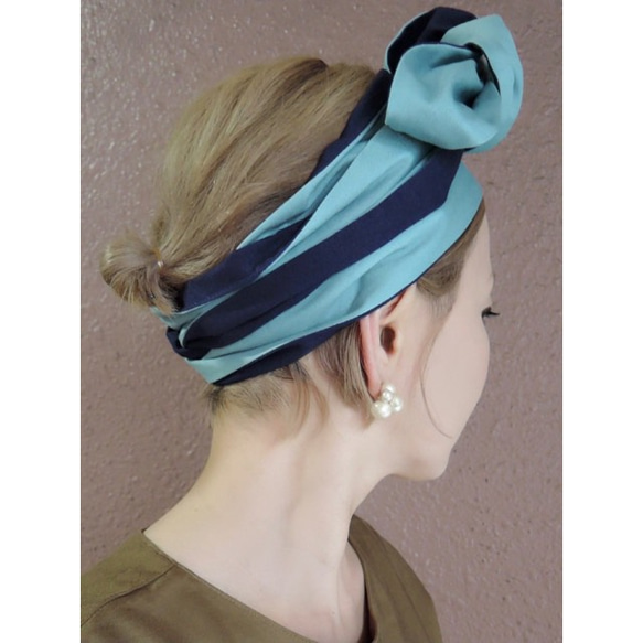 RATA ❤️《棉麻❤️裹頭巾》-尺寸可自由調整❤️ 第4張的照片