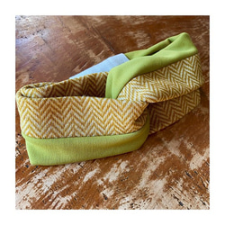 RATA ❤️“蓬鬆❤️針織頭巾”❤️黃色 第4張的照片