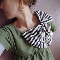 緞帶設計❤️綠色連身洋裝 第1張的照片