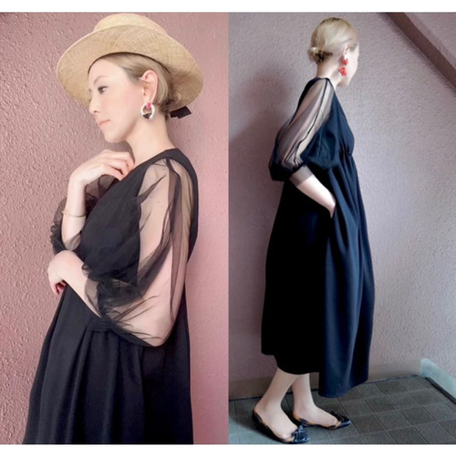 スタイルバツグンワンピース （夏のおすすめワンピースコーデ。薄着  