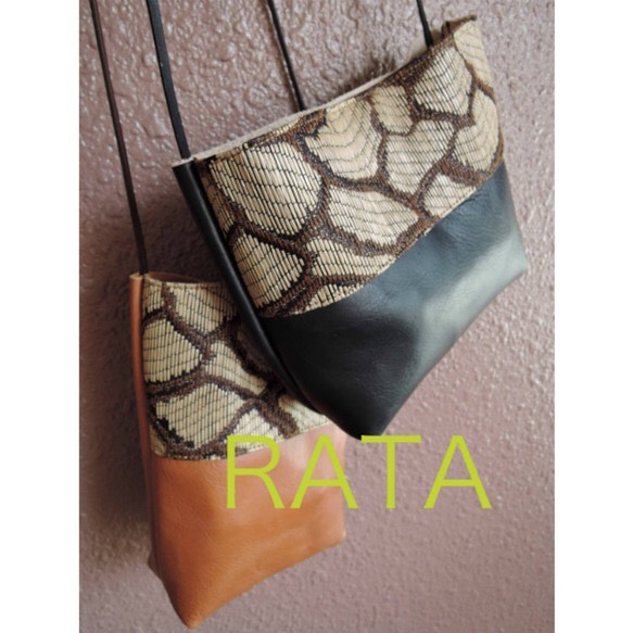 RATA『レザー切替ポシェット』♥ 4枚目の画像