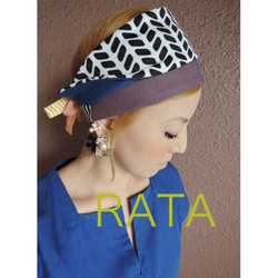 RATA「頭飾」藍色很受歡迎❤️ 第2張的照片