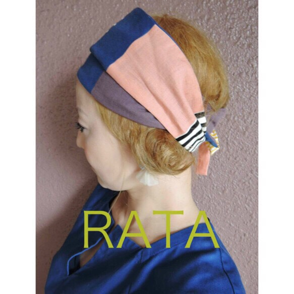 RATA「頭飾」藍色很受歡迎❤️ 第3張的照片