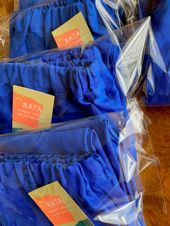 RATA ❤️ 常規長度 ❣️ 美麗鞦韆 ❤️ 成人長裙 ❤️ 亮藍色 ❤️ 100% 高品質亞麻 ❤️ 第3張的照片