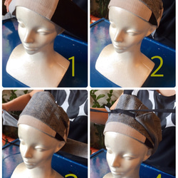 RATA「單色頭飾★黑x灰」自由搭配❤️ 第4張的照片