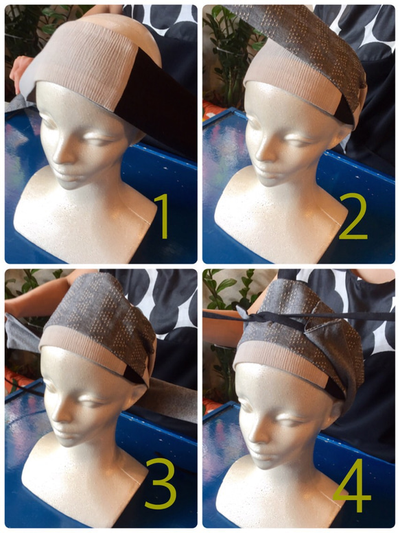 RATA「單色頭飾★黑x灰」自由搭配❤️ 第4張的照片