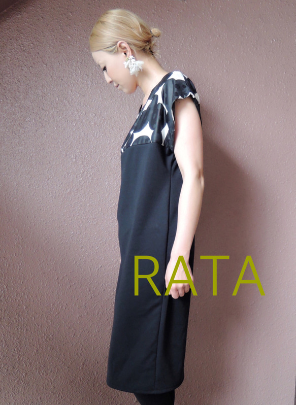 RATA新色グレー❤️『グレー×白ドットの大人なワンピース❤️』 5枚目の画像