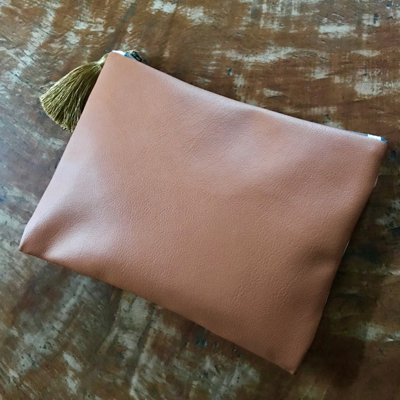 「RATA couleur」❤️ 非常方便的多袋裝❤️ 粉色 x 駝色 第2張的照片