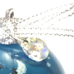 [再次上架] 手繪 ☆ 村莊/小鎮 ☆ 聖誕裝飾球 * 帶水晶和磷光 * 第3張的照片