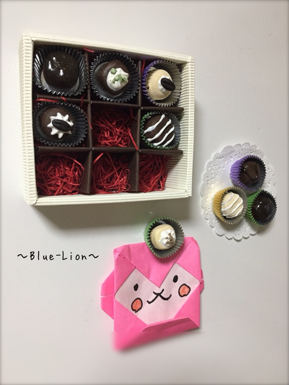 再次上架*送貨免費禮品包裝帶*盒巧克力每一個磁體（9 12支） 第4張的照片
