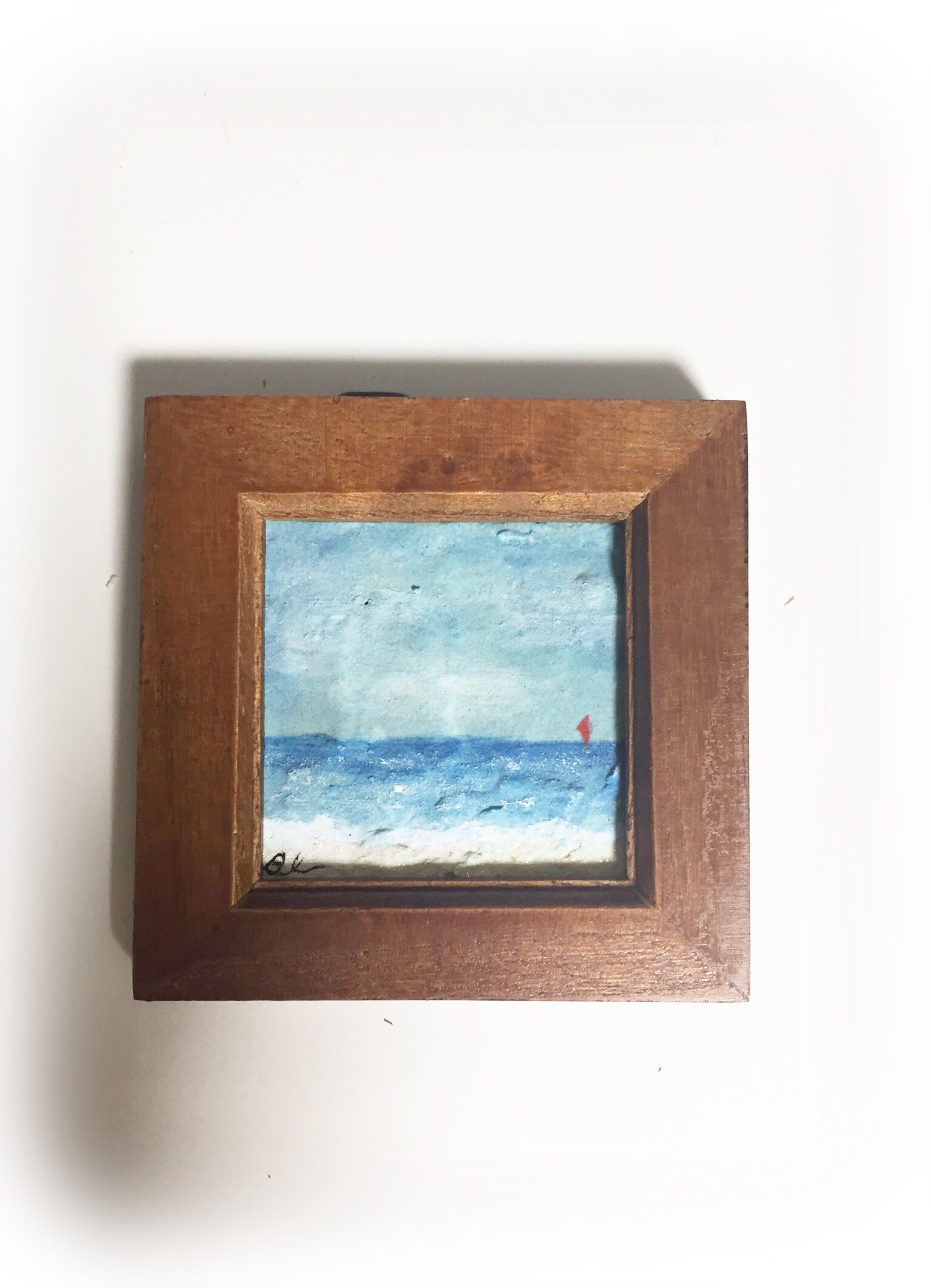 絵画　粘土　額 0_354a94516f7d007a7ce2bfda4958