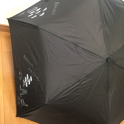 送料無料ラッピング無料＊手描き軽量タイプ晴雨兼用傘☆日本庭園/Nihon teien☆ 3枚目の画像