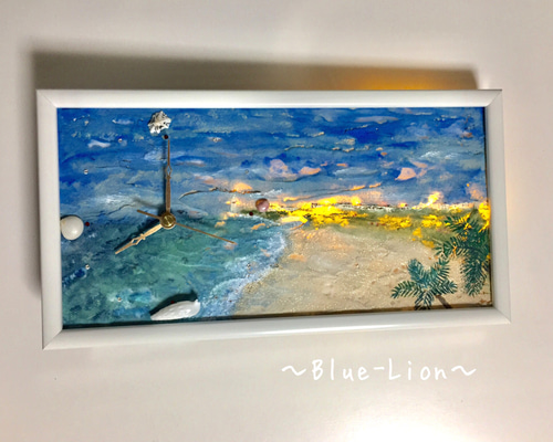 絵画　粘土　額 古畑雅規BOXクレイアート 「遊覧飛行」 | 絵画、美術品の販売