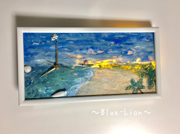 絵画　粘土　額 1_dff2cd772c0dfe18cba379eb5139