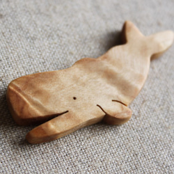 マッコウクジラ木製アクセサリー（セミオーダー） 3枚目の画像