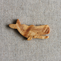 マッコウクジラ木製アクセサリー（セミオーダー） 6枚目の画像